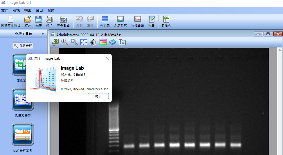 imagelab 6 凝胶成像